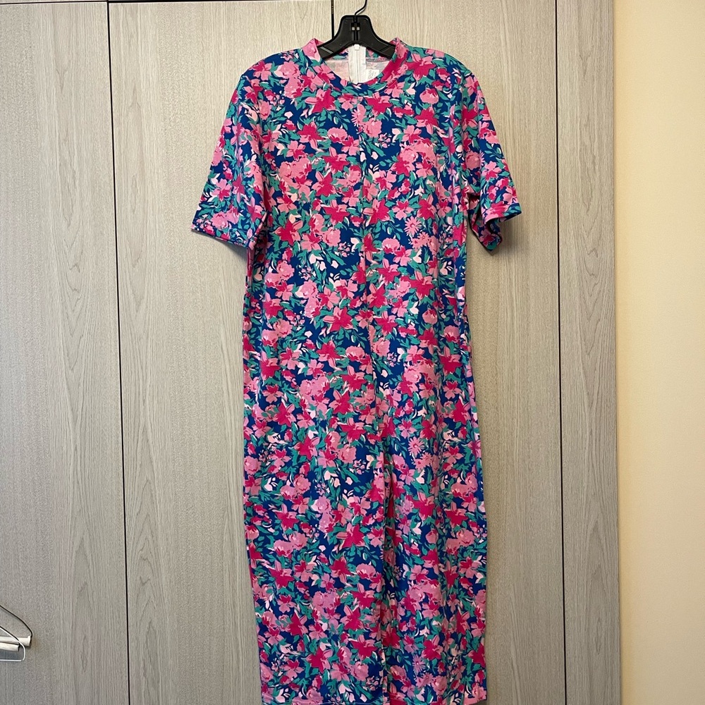 Buck & Buck long printed back zip sleep suit, Size M